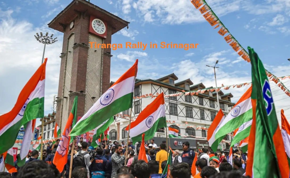 Tiranga Rally in Srinagar